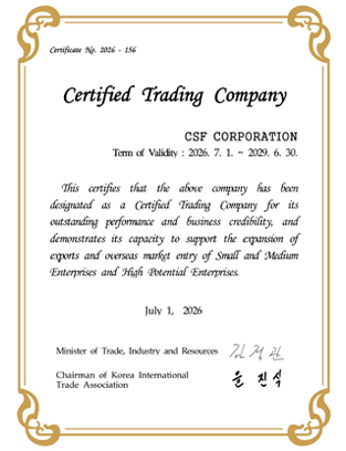CERTIFIED TRADING COMPANY